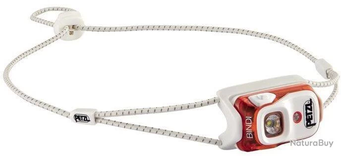 Lampe Frontale Bindi Orange PETZL 1 Lampe Frontale Bindi Orange PETZL