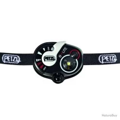 Petzl Lampe Frontale De Secours E+Lite Noir Avec Sifflet D'alerte - 50 Lumens