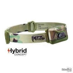 Lampe Frontale PETZL Tactikka Hybrid Camouflage CE - 300 Lumens