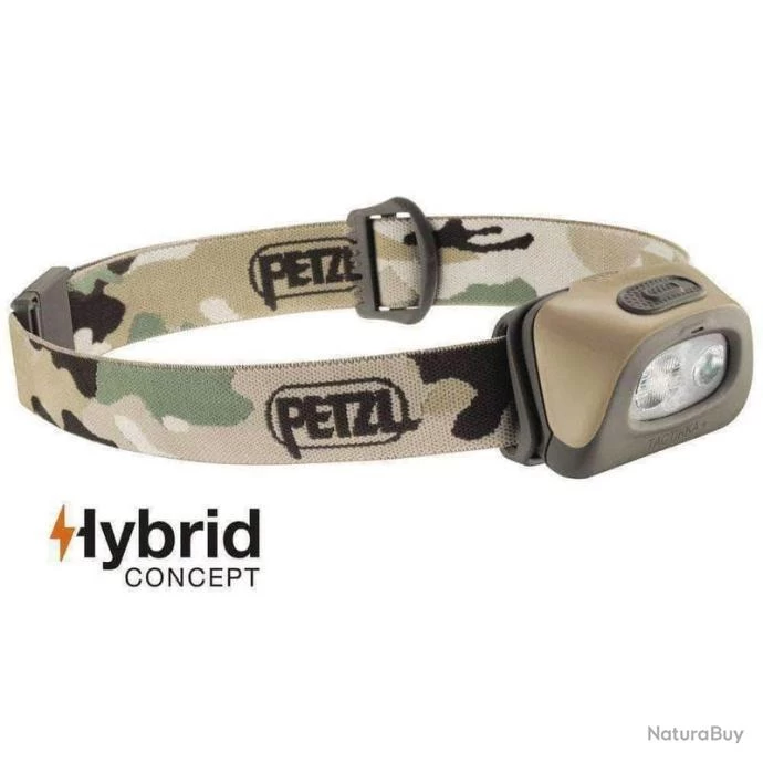 Lampe Frontale Tactikka + RGB Hybrid 250 Petzl - MTC 1 Lampe Frontale Tactikka + RGB Hybrid 250 Petzl - MTC