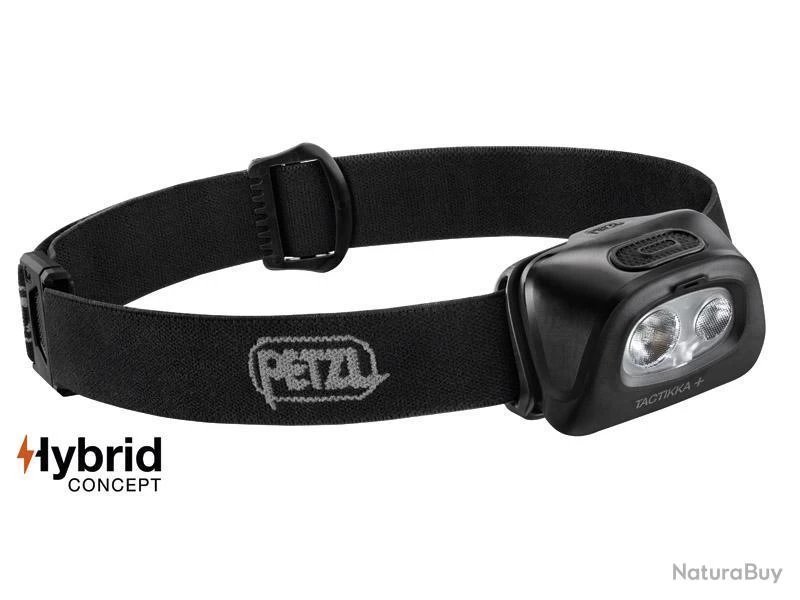 PETZL - E089EA00 - LAMPE FRONTALE PETZL "TACTIKKA +" NOIR 1 PETZL - E089EA00 - LAMPE FRONTALE PETZL "TACTIKKA +" NOIR