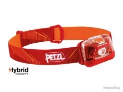 PETZL - E091DA01 - LAMPE FRONTALE PETZL "TIKKINA" ROUGE