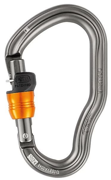 Petzl VERTIGO WIRE LOCK FERRATA MOUSQUETON 1 Petzl VERTIGO WIRE LOCK FERRATA MOUSQUETON