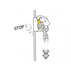 Antichute Mobile Sur Corde Avec Fonction De Blocage ASAP LOCK B071BA00 Petzl -Magasin de matériel d'alpinisme antichute mobile corde blocage asap lock b071ba00 petzl 2