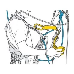 Antichute Mobile Sur Corde Avec Fonction De Blocage ASAP LOCK B071BA00 Petzl -Magasin de matériel d'alpinisme antichute mobile corde blocage asap lock b071ba00 petzl 4