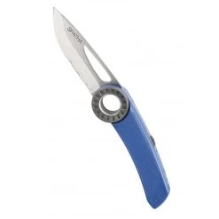 Couteau Mousquetonnable Spatha S92AB Bleu Petzl