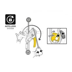 Descendeur Auto Freinant ID'S D020AA00 Petzl -Magasin de matériel d'alpinisme descendeur auto freinant id s petzl cordiste d020aa00 petzl 4