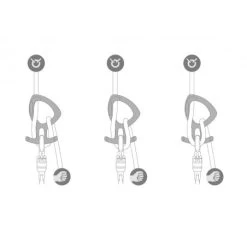 Descendeur De Canyon à Freinage Modulable Vert Pirana Club Petzl -Magasin de matériel d'alpinisme descendeur de canyon vert pirana club petzl 2