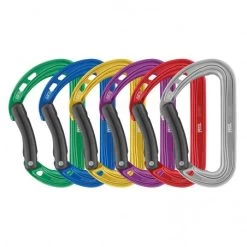 Pack De 6 Mousquetons Légers Et Polyvalents Spirit Courbe Petzl