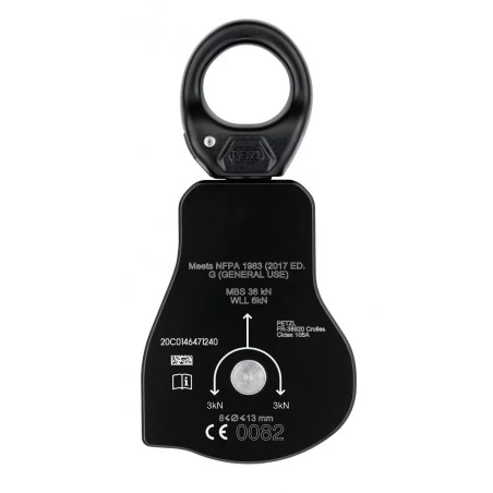 Poulie Haut Rendement Avec émerillon Spin L1D Petzl 2 Poulie Haut Rendement Avec émerillon Spin L1D Petzl – Image 2