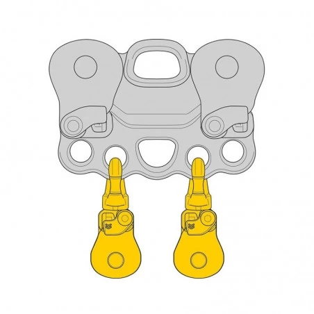 Poulie Spin S1 Open Petzl 6 Poulie Spin S1 Open Petzl – Image 6