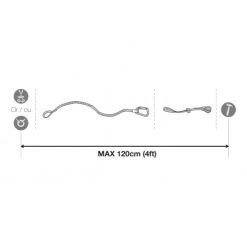 Sangle Extensible Pour Outils Tooleash Petzl -Magasin de matériel d'alpinisme sangle extensible pour outils tooleash petzl 2